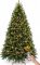 6FT Pre-Lit Artificial Christmas Tree, 300 LED Lights, 900 PVC Branch Tips