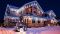 Christmas Lights Outdoor, 24 Tubes Meteor Shower Lights for Xmas Decoration